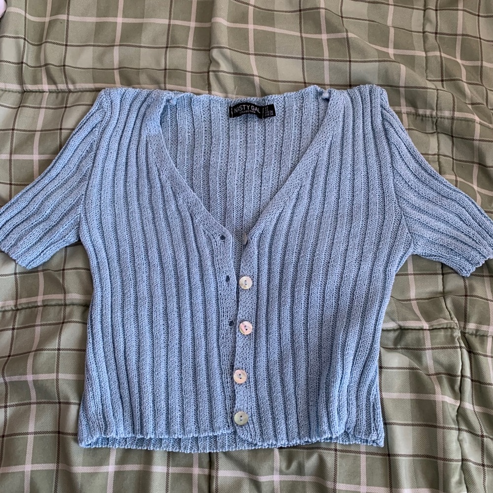 Nastygal Rib Knit Crop Top